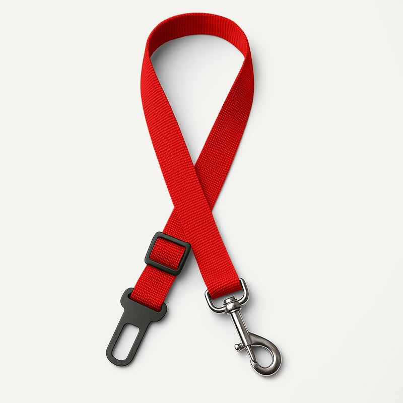 Hunde-Sicherheitsgurt – Rot