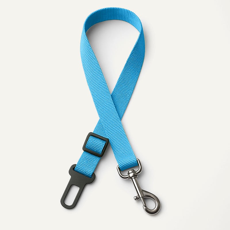 Hunde-Sicherheitsgurt – Hellblau