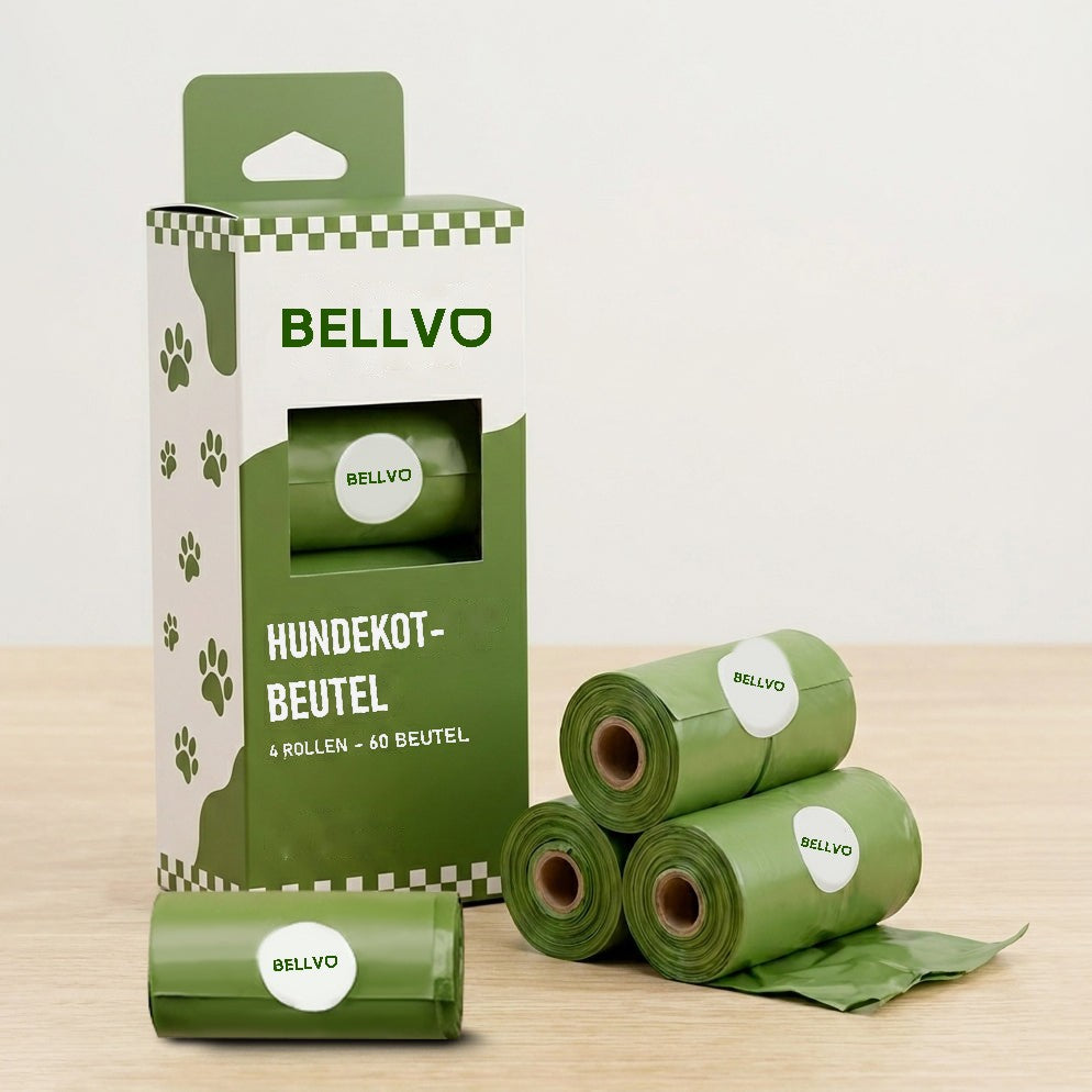 Kotbeutel – Box mit 4 Rollen, 60 Beutel