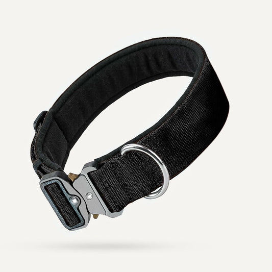 Taktisches Hundehalsband – Schwarz