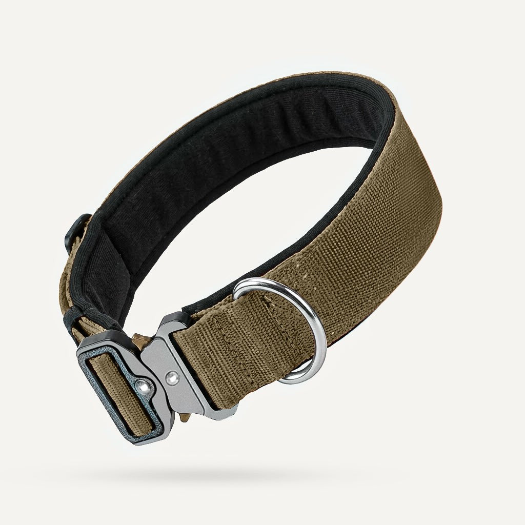 Taktisches Hundehalsband – Khaki