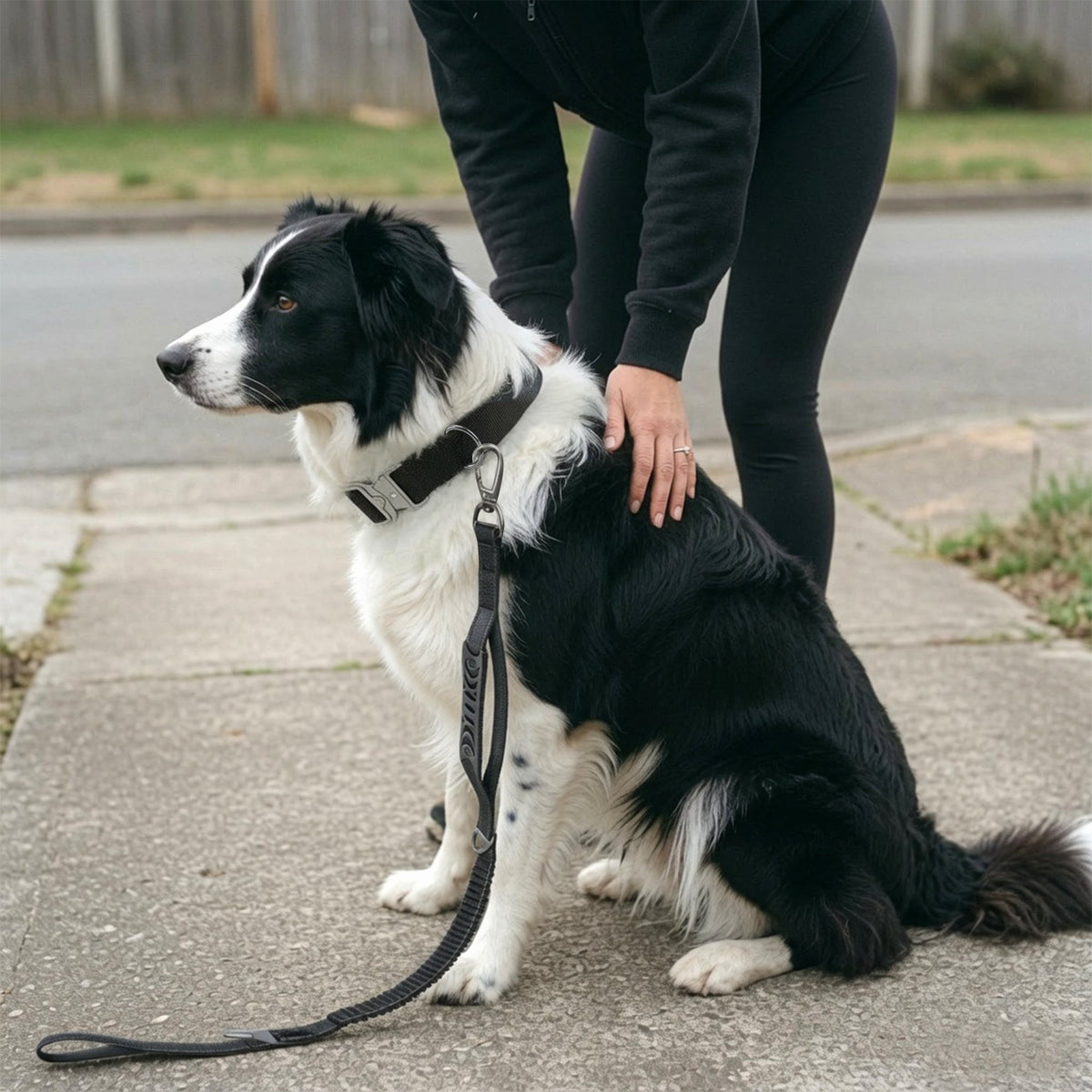 Taktisches Hundehalsband – am Hund